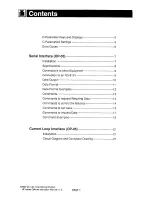 Предварительный просмотр 2 страницы A&D HP-03 Instruction Manual