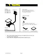 Предварительный просмотр 7 страницы A&D HV-60KGL-WP Instruction Manual