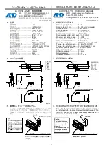 A&D LC4001A-G120 Instruction Manual предпросмотр