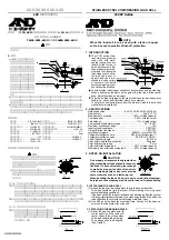 A&D LCC07 Series Instruction Manual preview