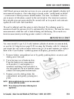 Preview for 11 page of A&D Life Source UA-1030TCN Instruction Manual