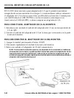 Предварительный просмотр 92 страницы A&D Life Source UA-1030TCN Instruction Manual