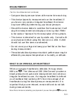 Preview for 21 page of A&D LIFESOURCE 1200 ULTRACONNECT Instruction Manual