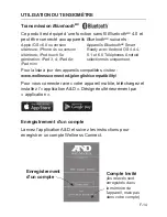 Preview for 47 page of A&D LIFESOURCE 1200 ULTRACONNECT Instruction Manual