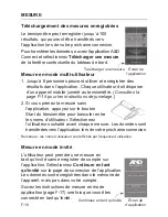 Preview for 52 page of A&D LIFESOURCE 1200 ULTRACONNECT Instruction Manual