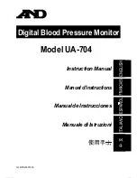 Preview for 1 page of A&D LifeSource UA-704 Instruction Manual