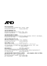 Preview for 176 page of A&D RA3100 Omniace Instruction Manual