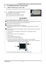 Предварительный просмотр 21 страницы A&D RA3100 Omniace Simple Instruction Manual