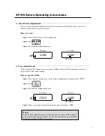 Предварительный просмотр 6 страницы A&D SF-15KA Instruction Manual