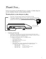 Предварительный просмотр 3 страницы A&D SF-6KA Instruction Manual