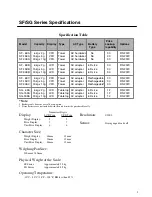 Предварительный просмотр 4 страницы A&D SF-6KA Instruction Manual