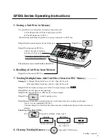 Предварительный просмотр 9 страницы A&D SF-6KA Instruction Manual