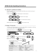 Предварительный просмотр 12 страницы A&D SF-6KA Instruction Manual