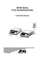 A&D SF-6KB Instruction Manual preview