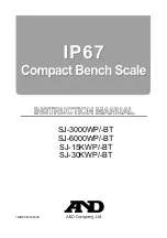 Preview for 1 page of A&D SJ-15KWP Instruction Manual