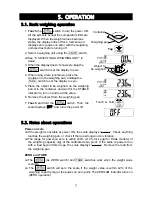 Предварительный просмотр 9 страницы A&D SJ-3000WP Instruction Manual