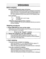 Предварительный просмотр 5 страницы A&D SK-10KD Instruction Manual