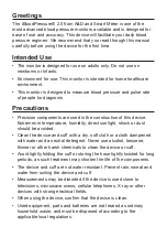 Preview for 2 page of A&D SMARTMETER iBloodPressure 2.0 Instruction Manual