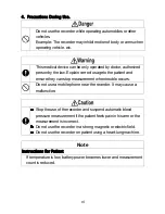 Предварительный просмотр 8 страницы A&D TM-2440 Instruction Manual