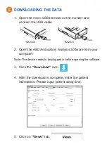 Preview for 4 page of A&D TM-2440 Quick Start Manual