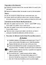 Предварительный просмотр 8 страницы A&D TM-2441 Instruction Manual