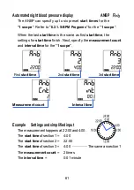 Предварительный просмотр 81 страницы A&D TM-2441 Instruction Manual