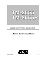 Preview for 1 page of A&D TM-2655 Instruction Manual