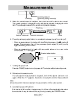 Предварительный просмотр 8 страницы A&D UA-702 Instruction Manual