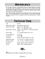 Предварительный просмотр 13 страницы A&D UA-702 Instruction Manual