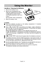 Предварительный просмотр 11 страницы A&D UA-767JP Instruction Manual