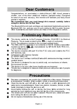 Preview for 3 page of A&D UA-767PBT-Ci Instruction Manual