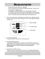 Предварительный просмотр 8 страницы A&D UA-779 Instruction Manual