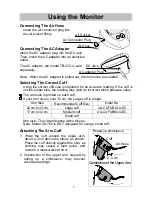 Предварительный просмотр 9 страницы A&D UA-782 Instruction Manual