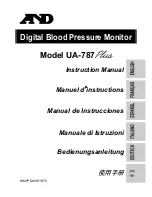 Preview for 1 page of A&D UA-787 Plus Manuale Di Istruzioni