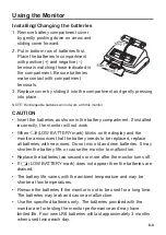 Предварительный просмотр 9 страницы A&D UA-789AC Instruction Manual