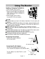 Предварительный просмотр 7 страницы A&D UA-852 Instruction Manual