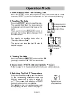 Предварительный просмотр 6 страницы A&D UA-854 Instruction Manual