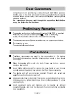 Предварительный просмотр 3 страницы A&D UA-855 Instruction Manual