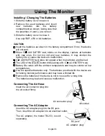 Preview for 7 page of A&D UA-855 Instruction Manual