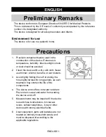 Предварительный просмотр 2 страницы A&D UB-401 Instruction Manual