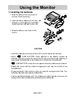 Предварительный просмотр 5 страницы A&D UB-401 Instruction Manual