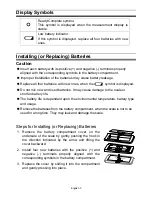 Preview for 4 page of A&D UC-321PBT Instruction Manual