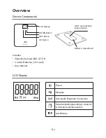 Preview for 4 page of A&D UC-350BLE Instruction Manual