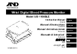 A&D ULTRACONNECT UB-1100BLE Instruction Manual предпросмотр