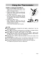 Предварительный просмотр 7 страницы A&D UT-601 Instruction Manual