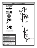 Preview for 3 page of A&E Bath and Shower Bathtub freestanding faucet Owner'S Manual And Installation Manual