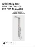 A&E Bath and Shower VISTA-V Installation Manual preview