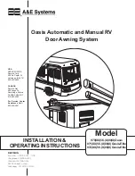 A&E Systems 971 56 Oasis-Elite Series Operating Instructions Manual preview