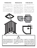 Предварительный просмотр 7 страницы A&E NEO-ROUND SHOWER STALL Installation Manual