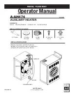 Предварительный просмотр 1 страницы A&I Products A-AH474 Operator'S Manual